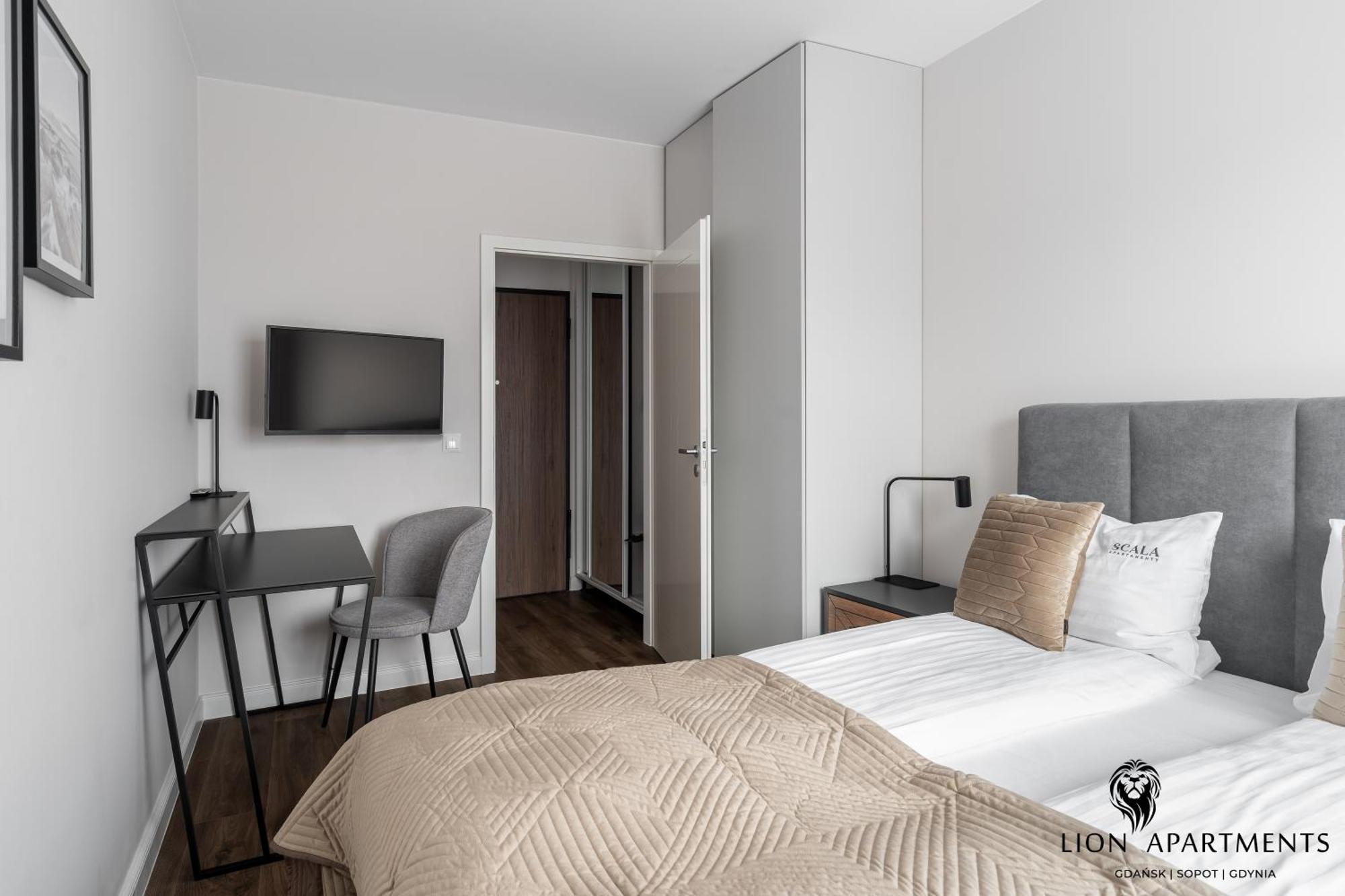 Scala City Center Premium Apartments With Parking By Lion Apartments Gdańsk Eksteriør bilde