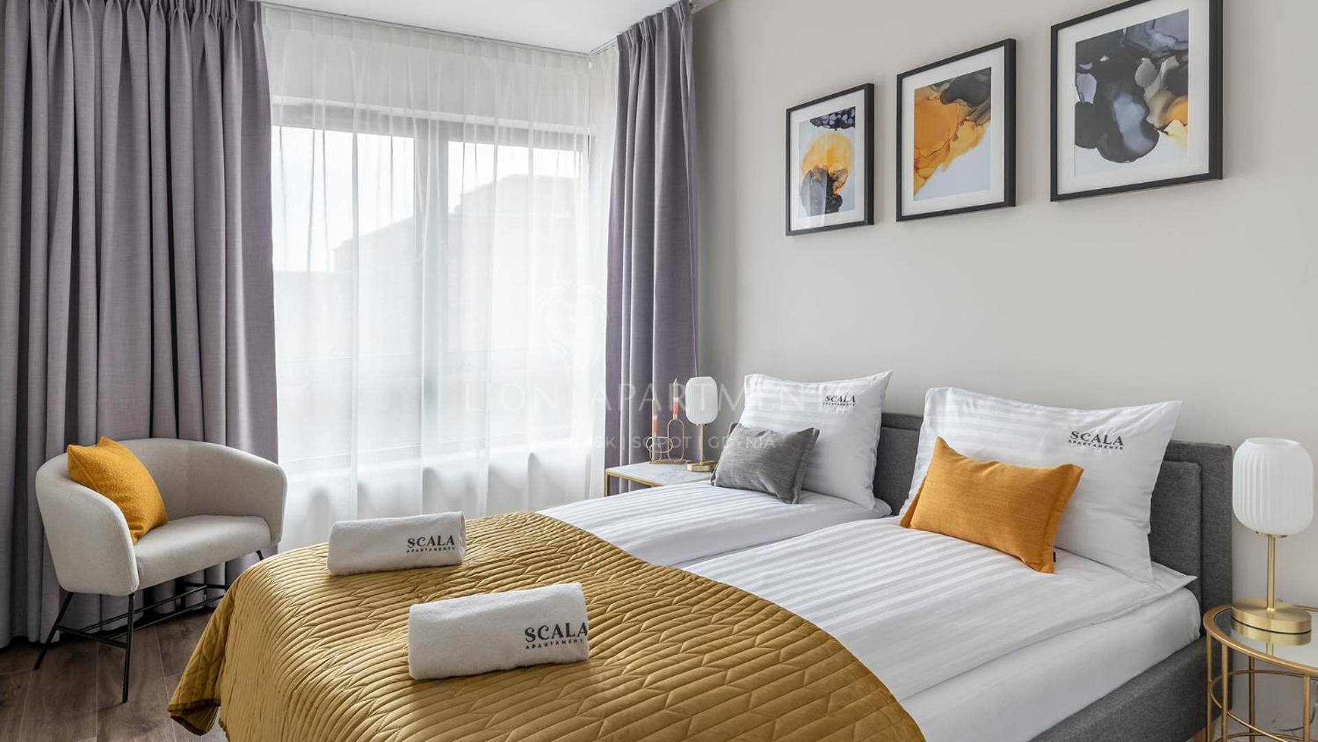Scala City Center Premium Apartments With Parking By Lion Apartments Gdańsk Eksteriør bilde