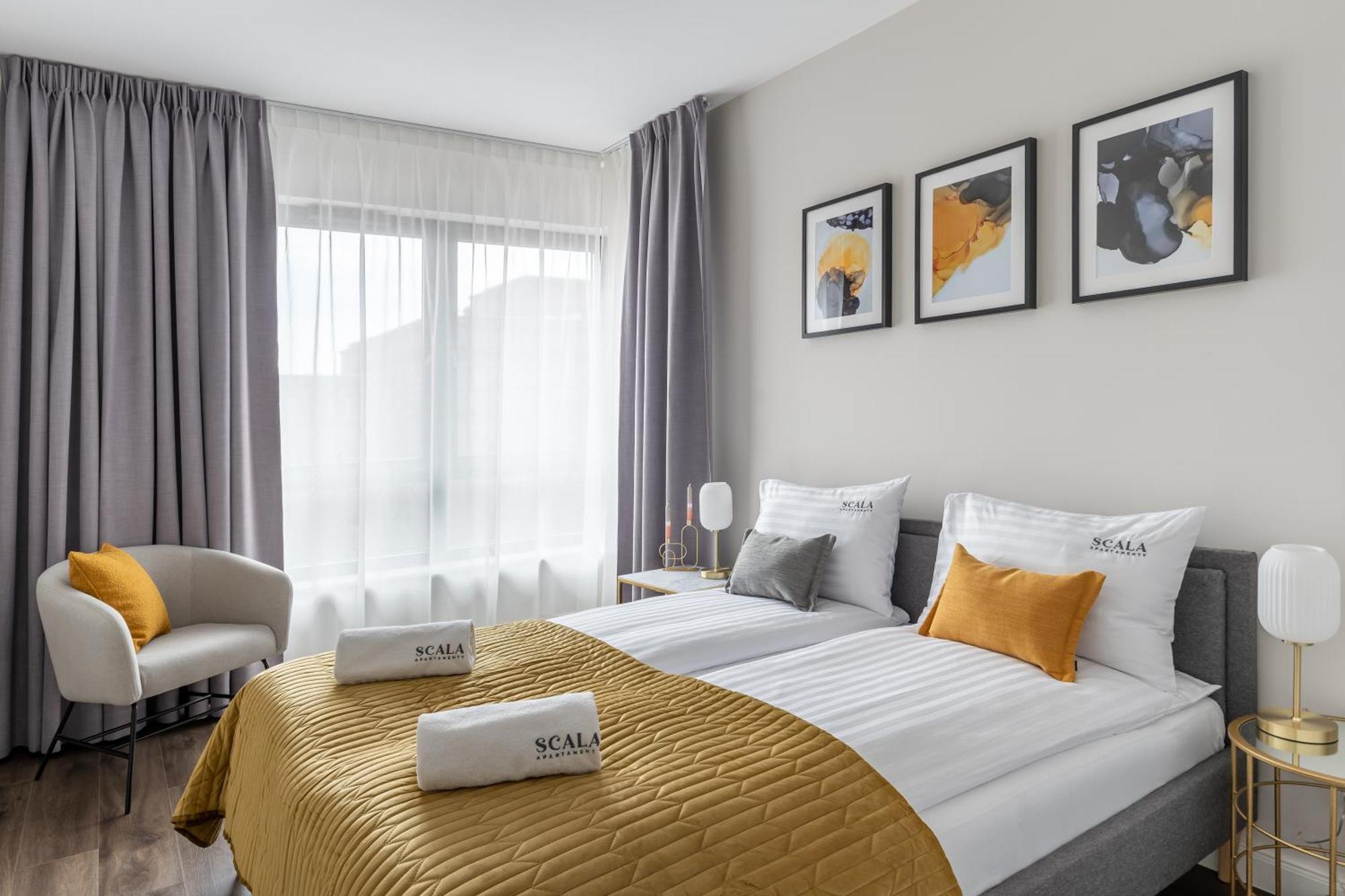 Scala City Center Premium Apartments With Parking By Lion Apartments Gdańsk Eksteriør bilde